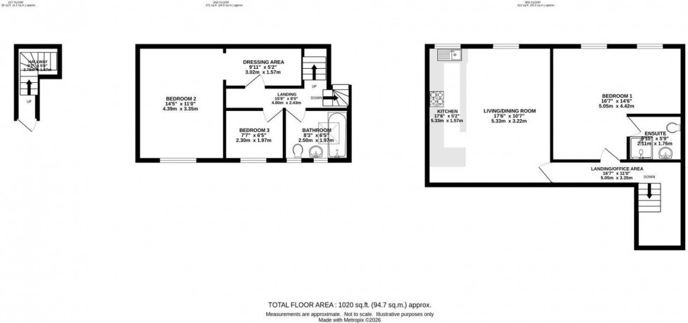 Floorplan for Grange Lane, Manchester, M20
