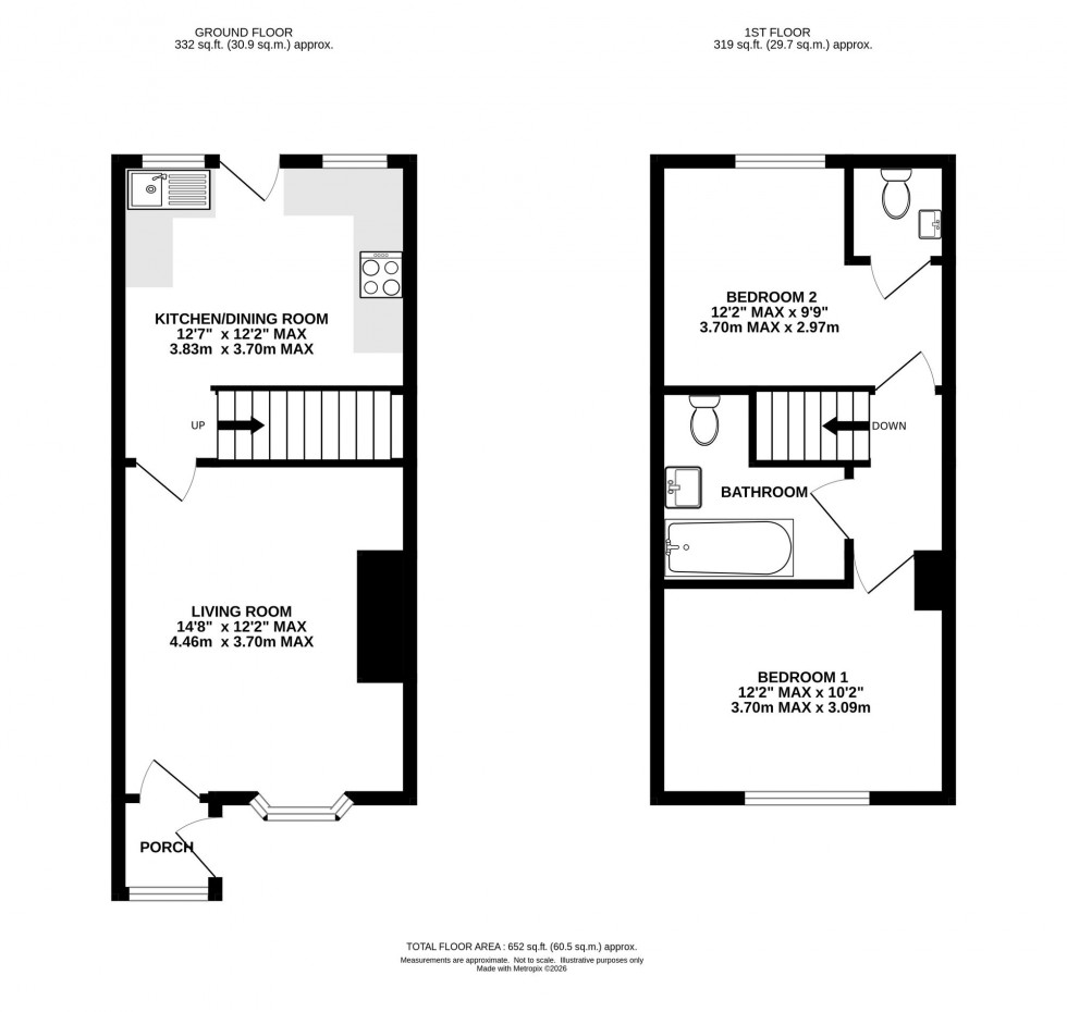 Floorplan for Moordale Road, Knutsford, WA16