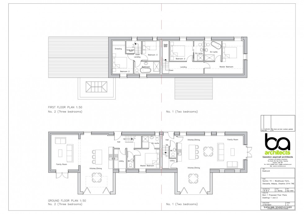 Floorplan for Broughton Hall, Threapwood, SY14