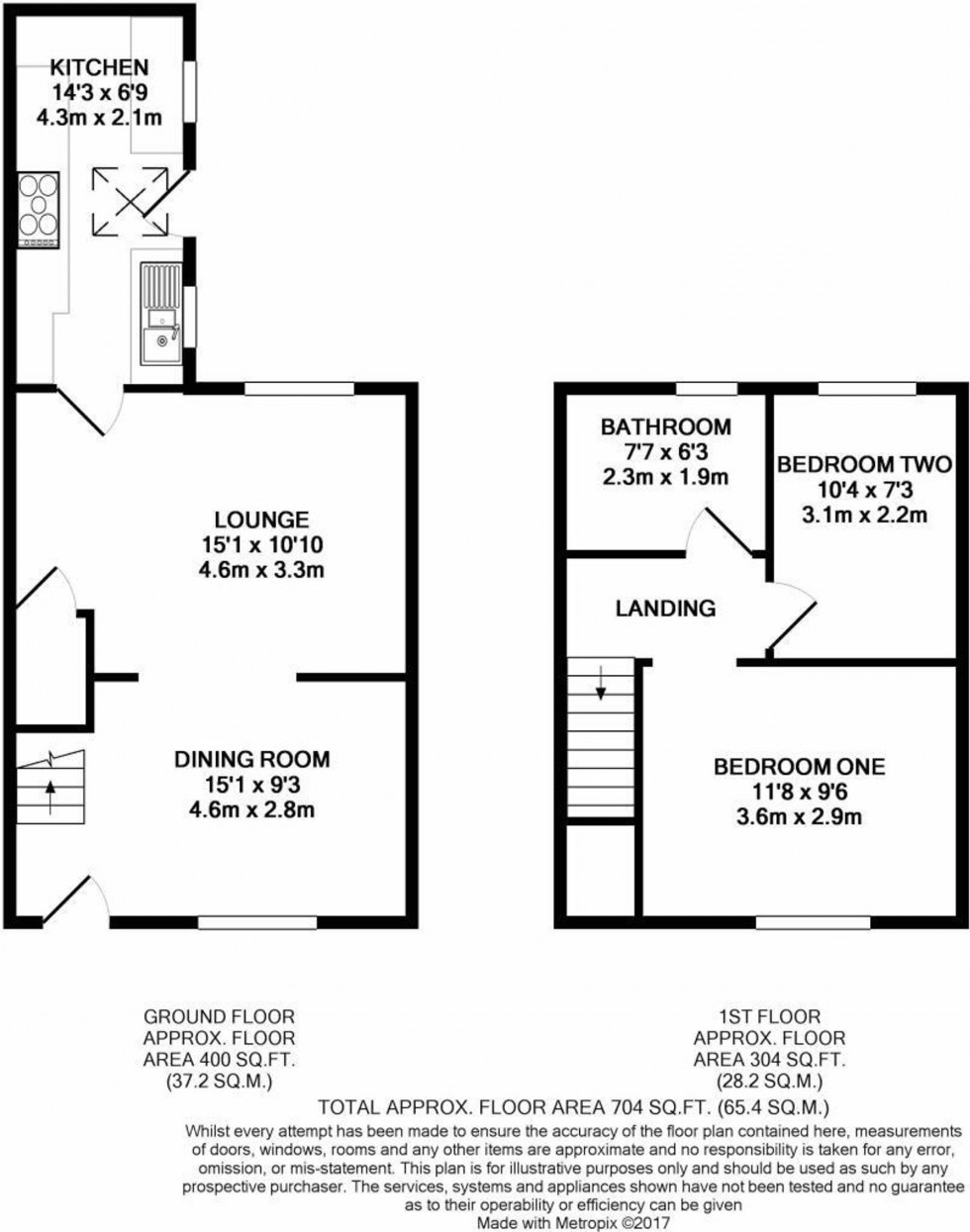 Floorplan for Station Road, Weaverham, CW8