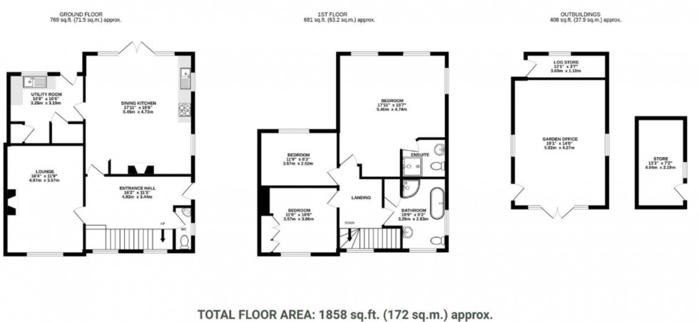 Floorplan for Eaton Lane, Cotebrook, CW6