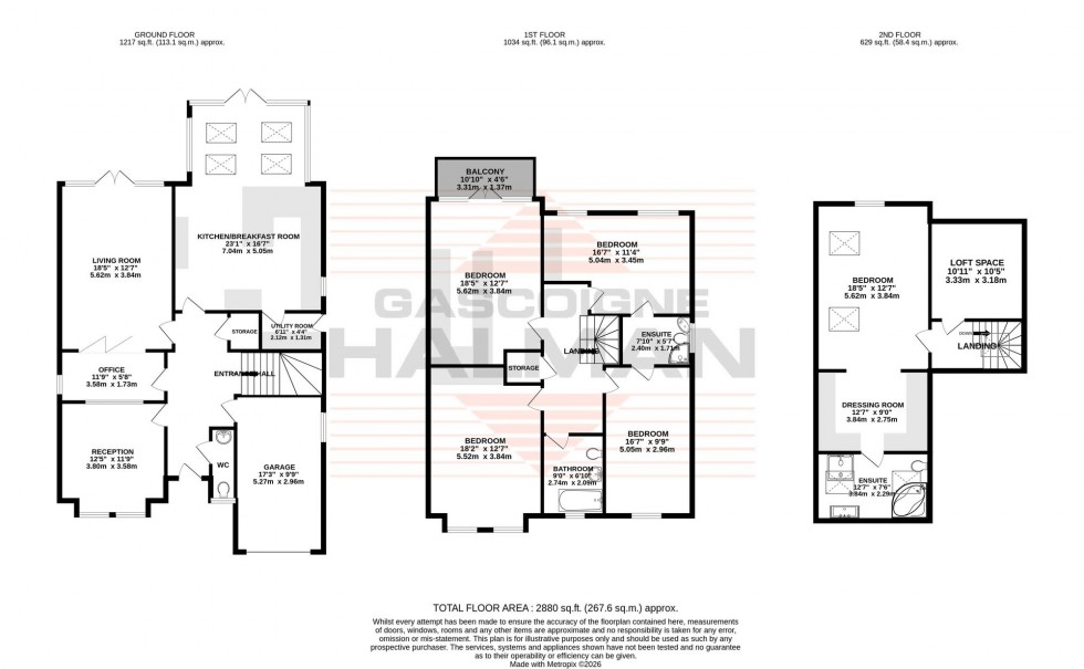 Floorplan for Dane Road, Sale, M33