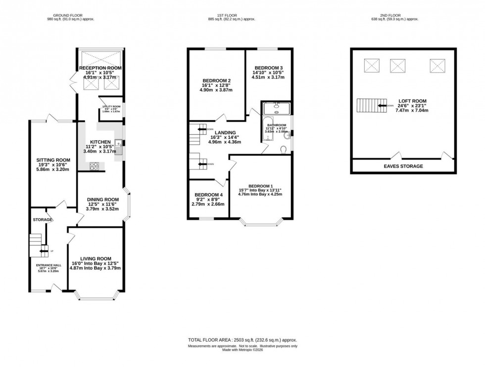 Floorplan for Burlington Road, Withington, M20