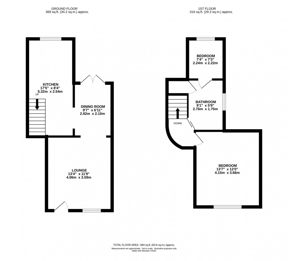 Floorplan for Park Lane, Macclesfield, SK11