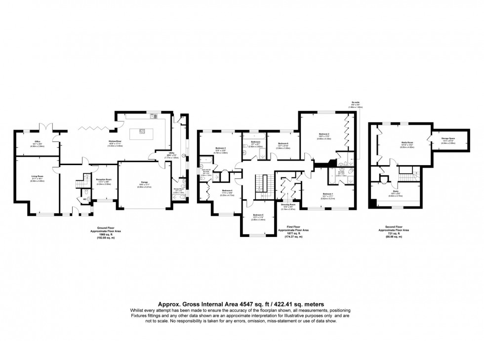 Floorplan for Lakeside Road, Lymm, WA13