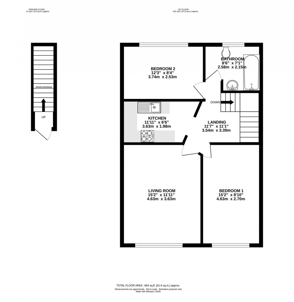 Floorplan for Kingsway, East Didsbury, M20