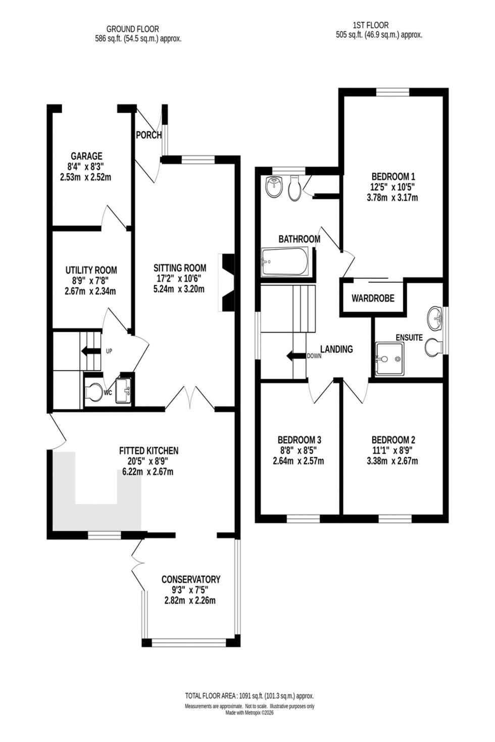 Floorplan for Chendre Close, Hayfield, SK22