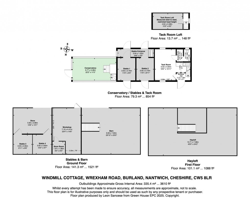 Floorplan for Wrexham Road, Burland, CW5