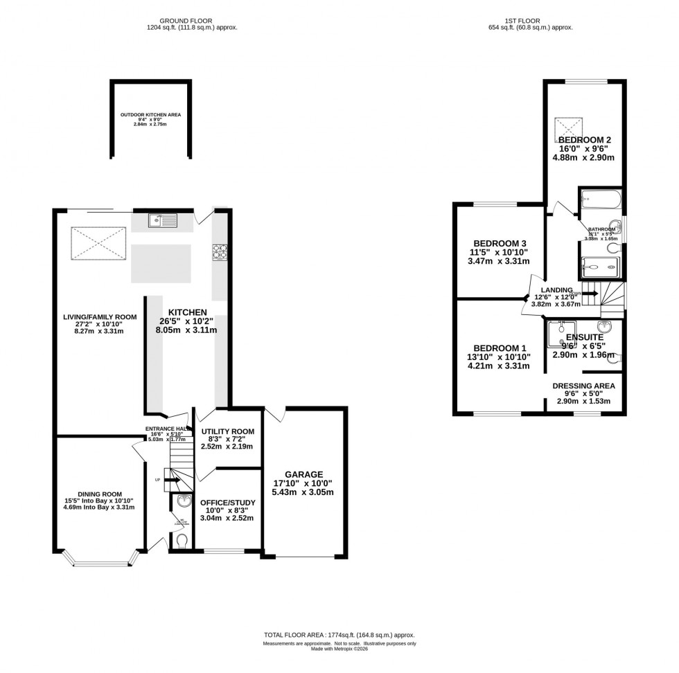 Floorplan for Ford Lane, Didsbury, M20
