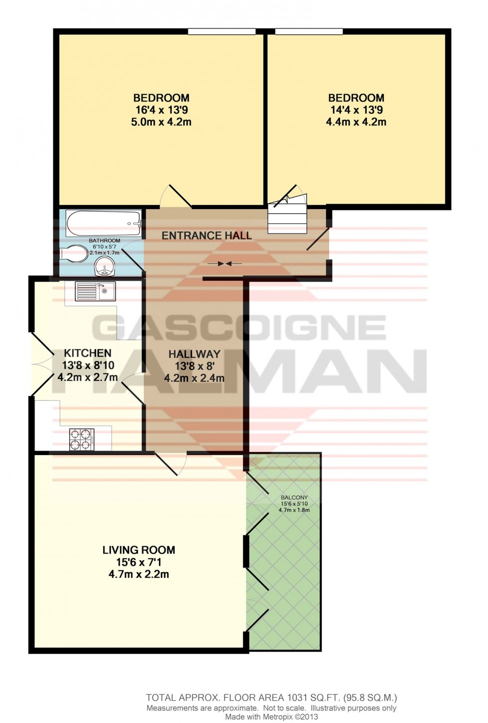 Floorplan for Parsonage Road, Withington
