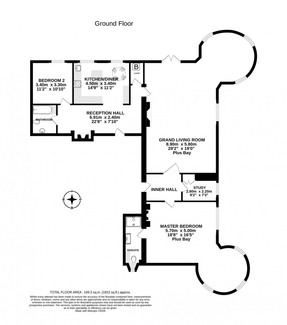 Floorplan for Chester Road, Oakmere, CW8