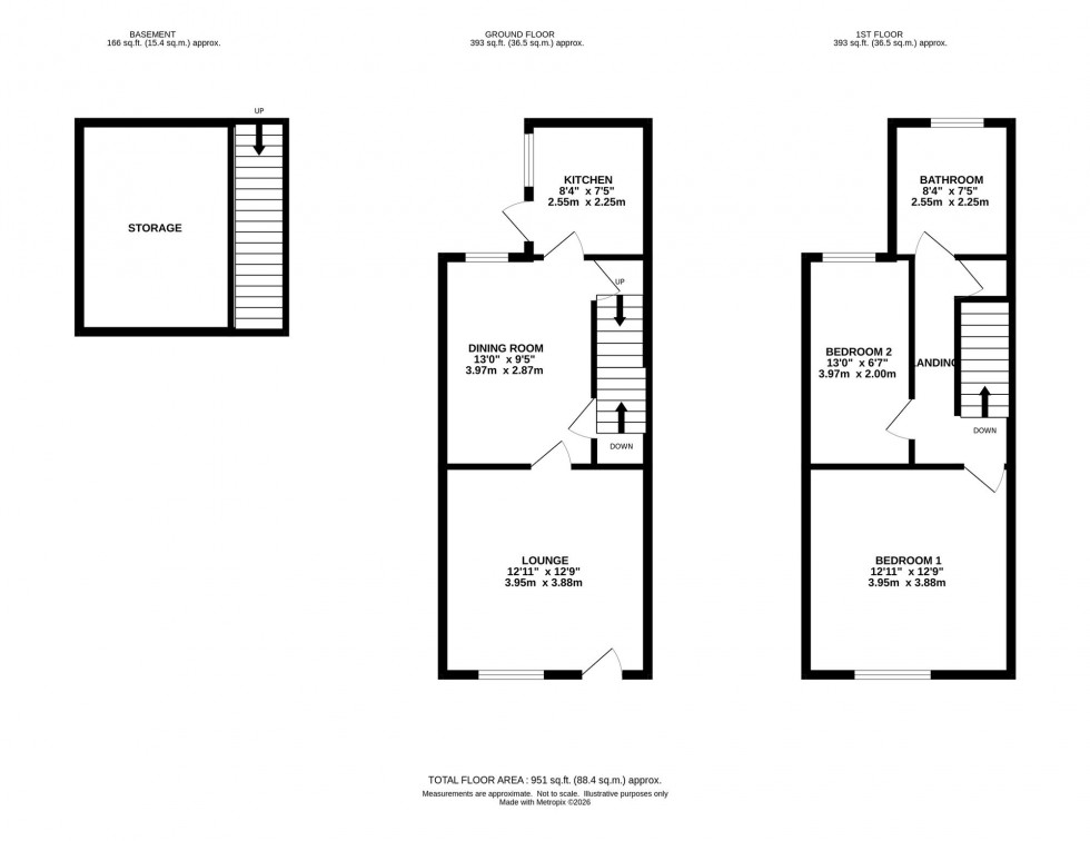 Floorplan for Hurdsfield Road, Macclesfield, SK10
