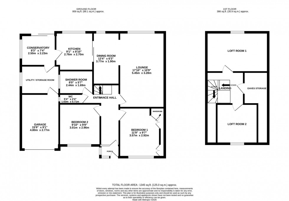 Floorplan for Milton Drive, Poynton, SK12