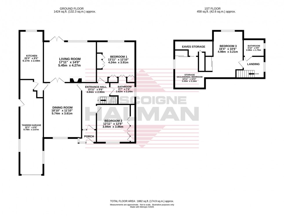 Floorplan for Ladybarn Crescent, Bramhall, SK7