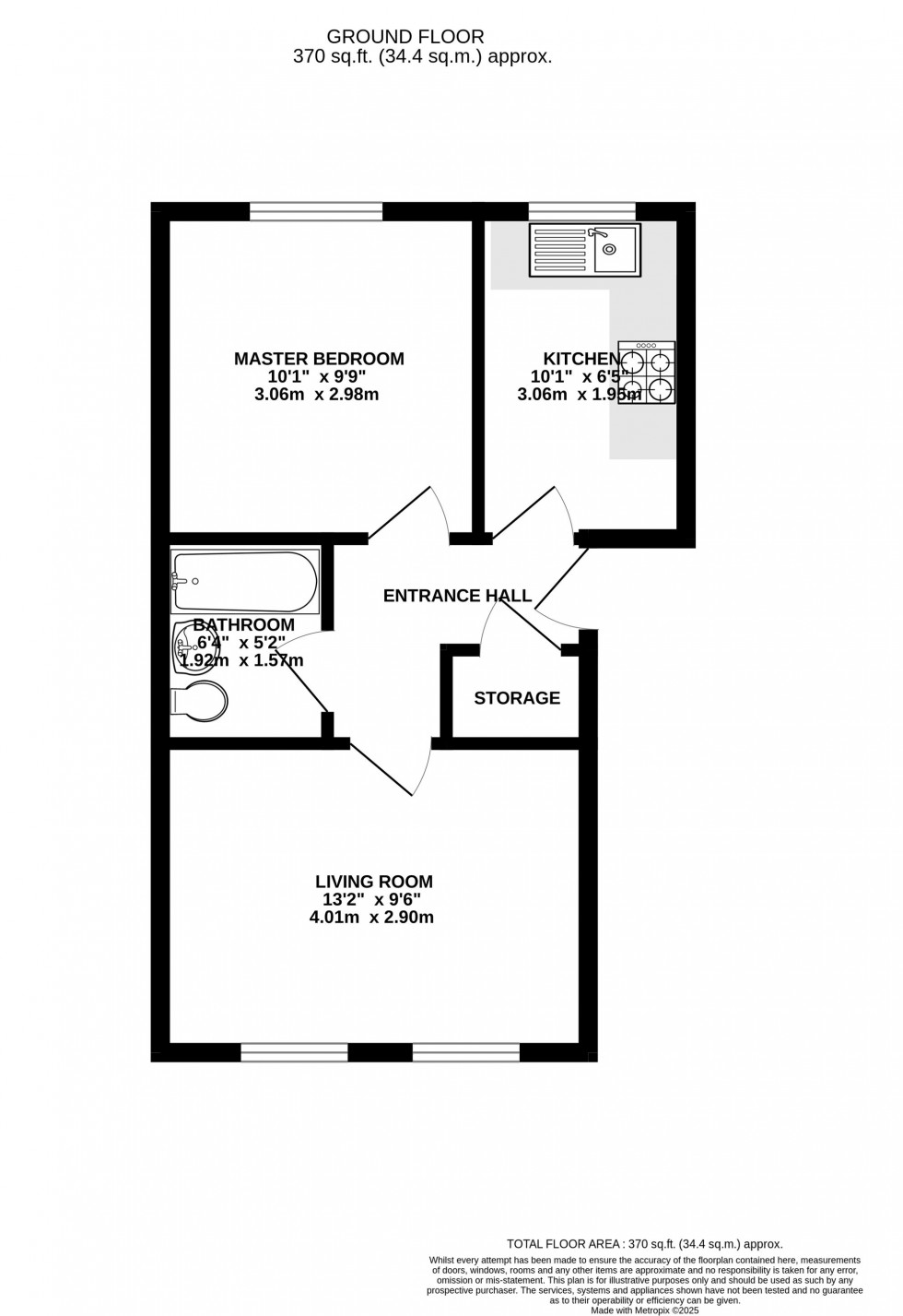 Floorplan for Newarth Drive, Lymm, WA13