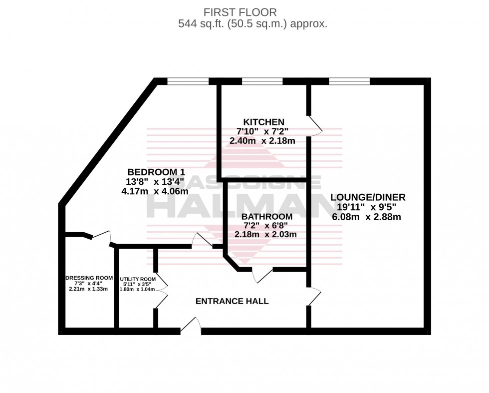 Floorplan for Ack Lane East, Bramhall, SK7
