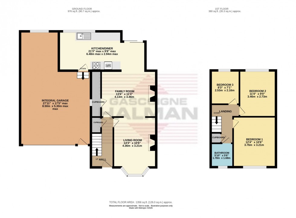 Floorplan for Taylor Street, Hollingworth, SK14