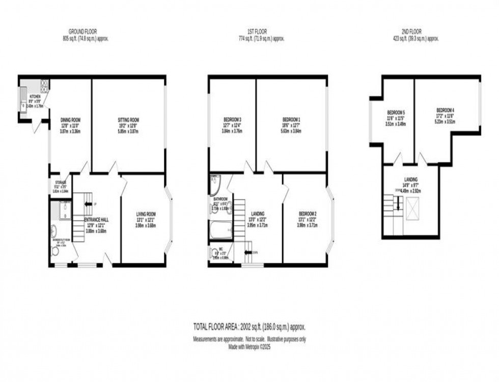 Floorplan for Saint Aldwyn's Road, West Didsbury