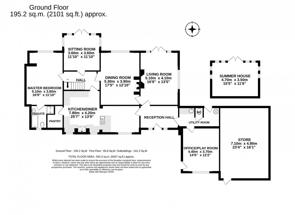 Floorplan for Booth Lane, Kinderton, CW10