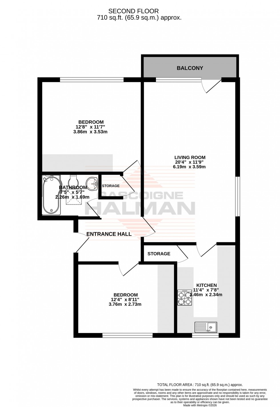 Floorplan for Maple Road West, Manchester, M23
