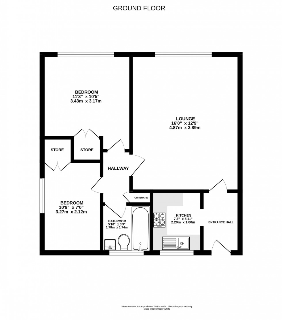 Floorplan for Green Lane, Stockport, SK4