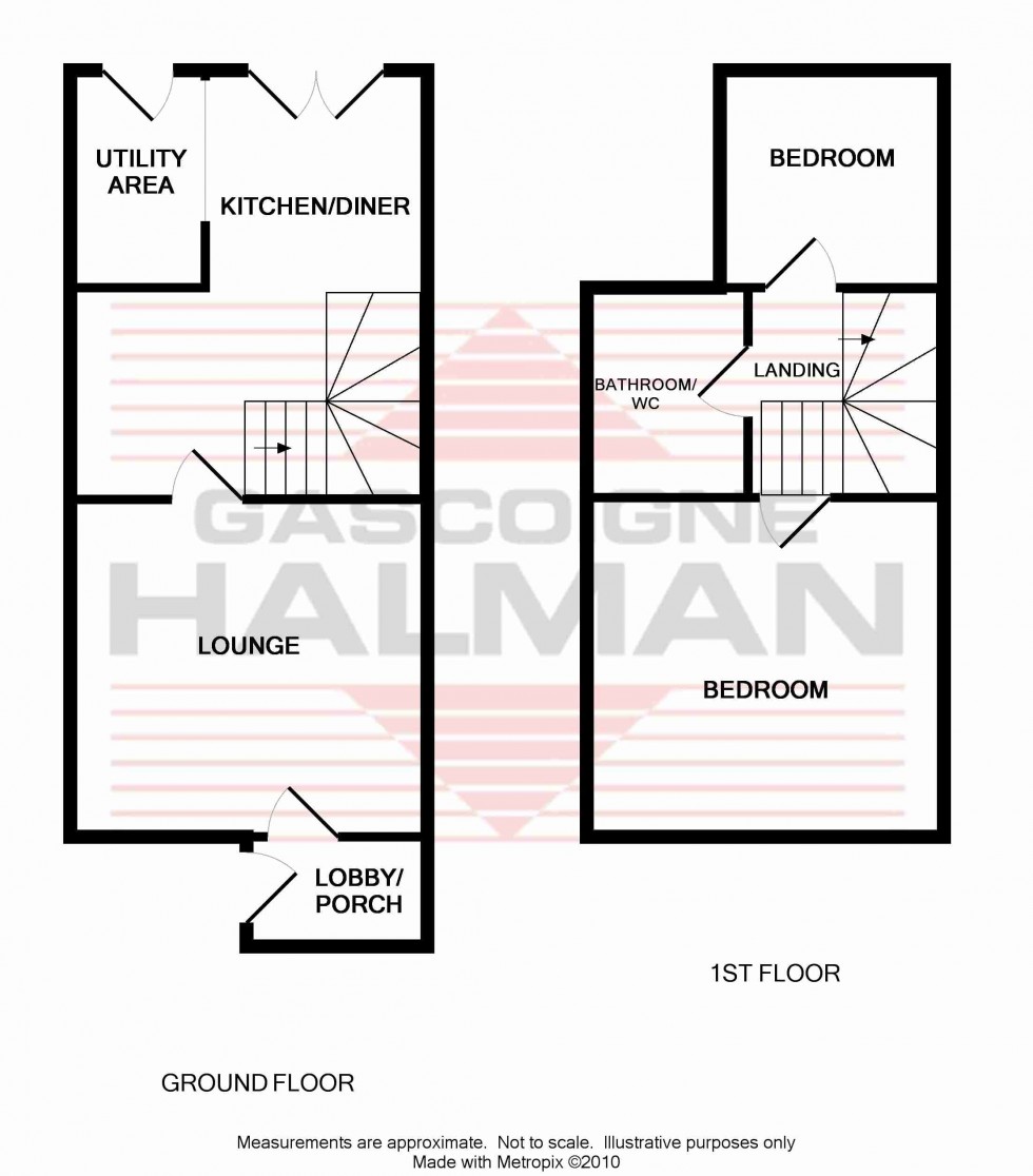 Floorplan for Brookledge Lane, Adlington