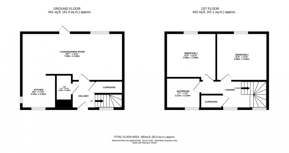 Floorplan for Congleton Road, Nether Alderley, SK10