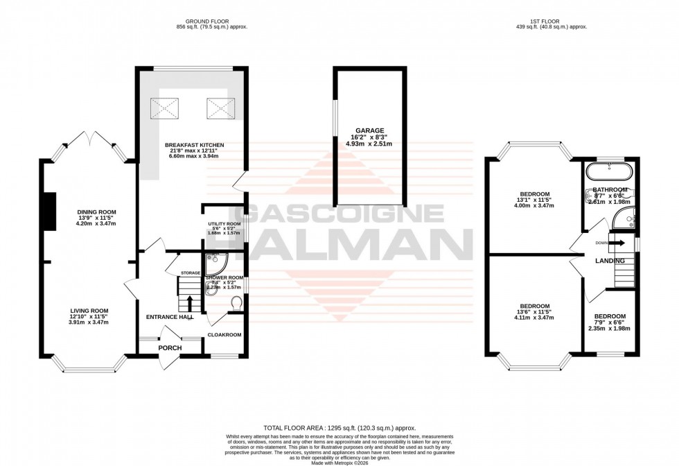 Floorplan for Norris Road, Sale, M33