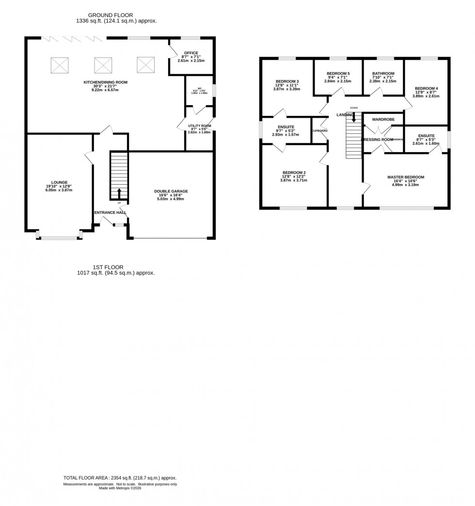 Floorplan for 28 Cricketers Way, Langley, SK11