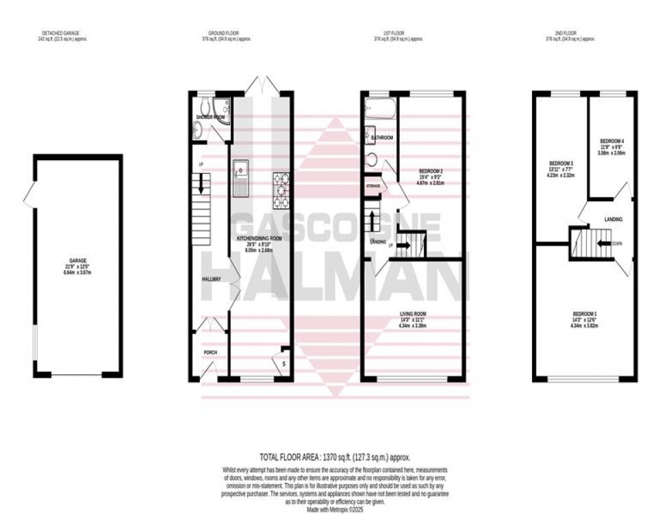 Floorplan for Chorlton Drive, Cheadle