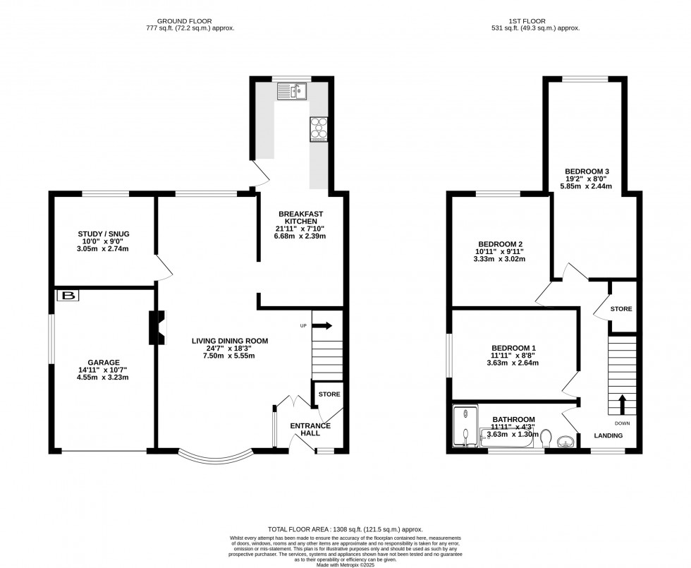 Floorplan for Mayfield Grove, Wilmslow