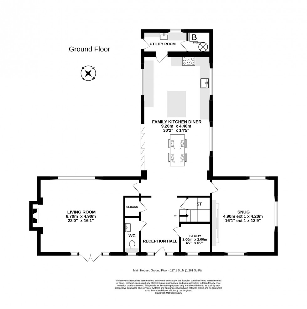Floorplan for Bathwood Lane, Spurstow, CW6