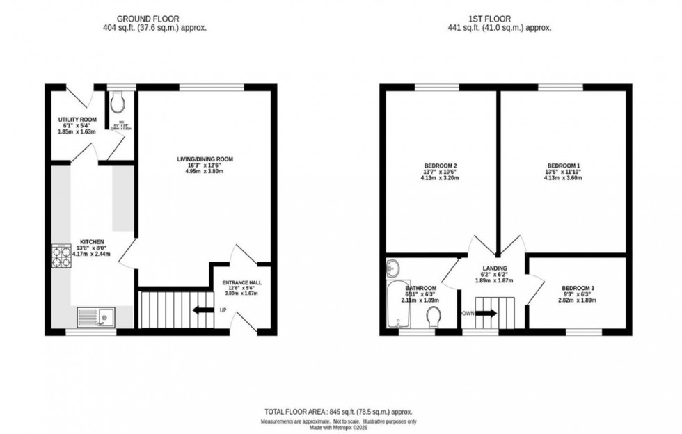 Floorplan for Mouldsworth Avenue, Manchester, M20