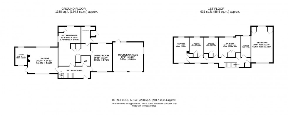 Floorplan for Lyon's Lane, Appleton, Warrington