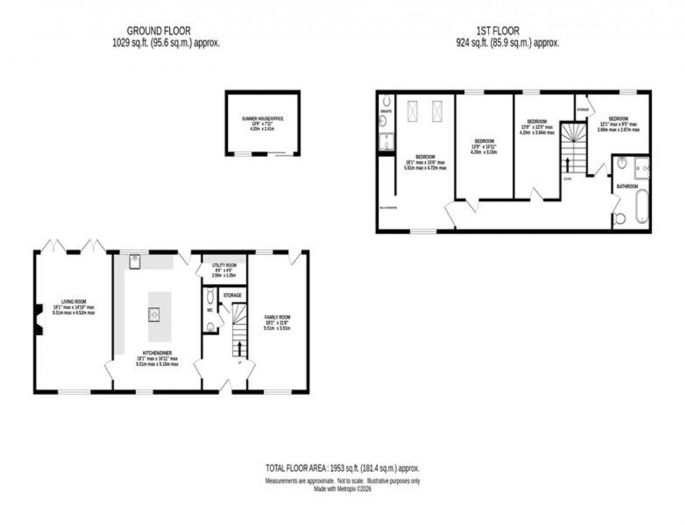 Floorplan for Newcastle Road South, Brereton, CW11