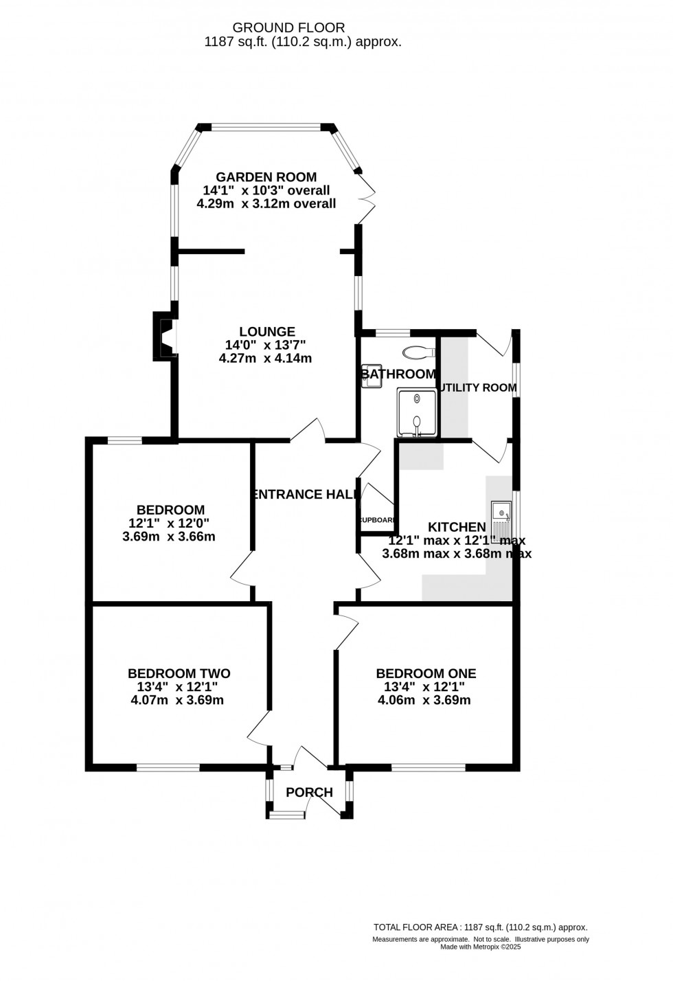 Floorplan for Martins Moss, Smallwood