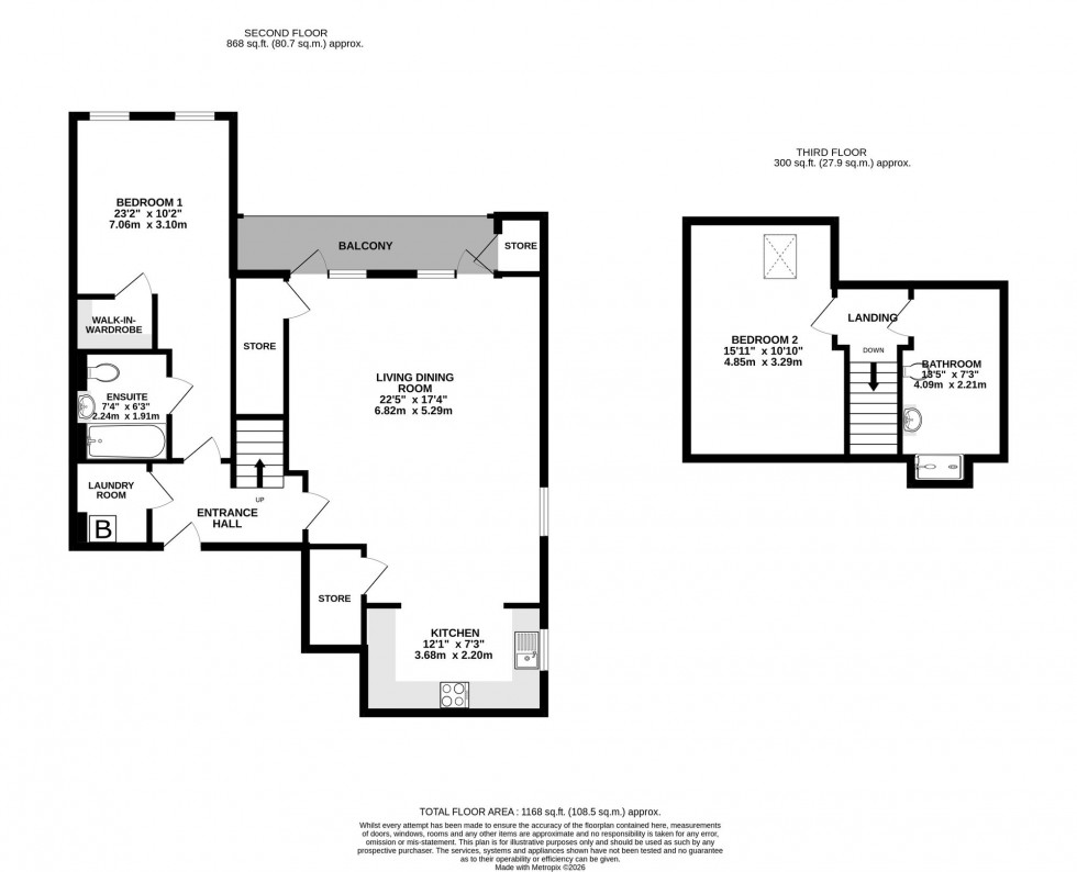 Floorplan for Holly Road North, Wilmslow, SK9