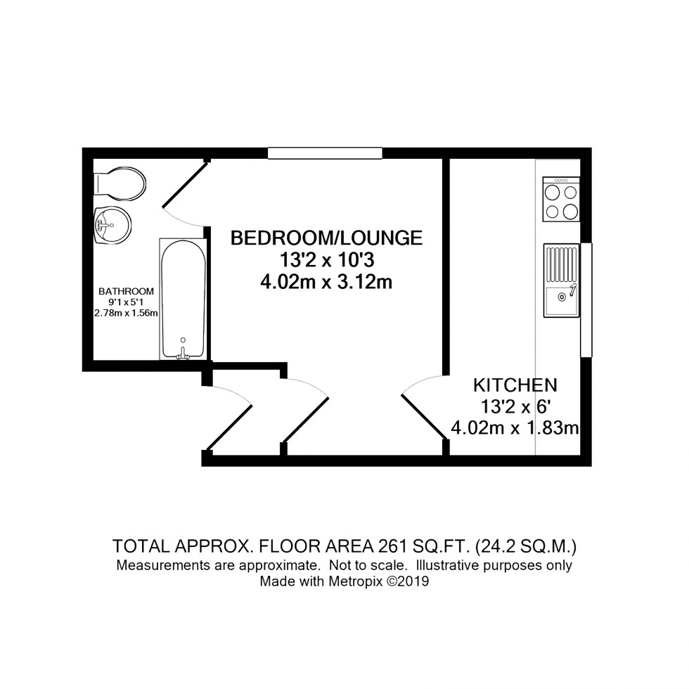 Floorplan for Mill Street, Macclesfield