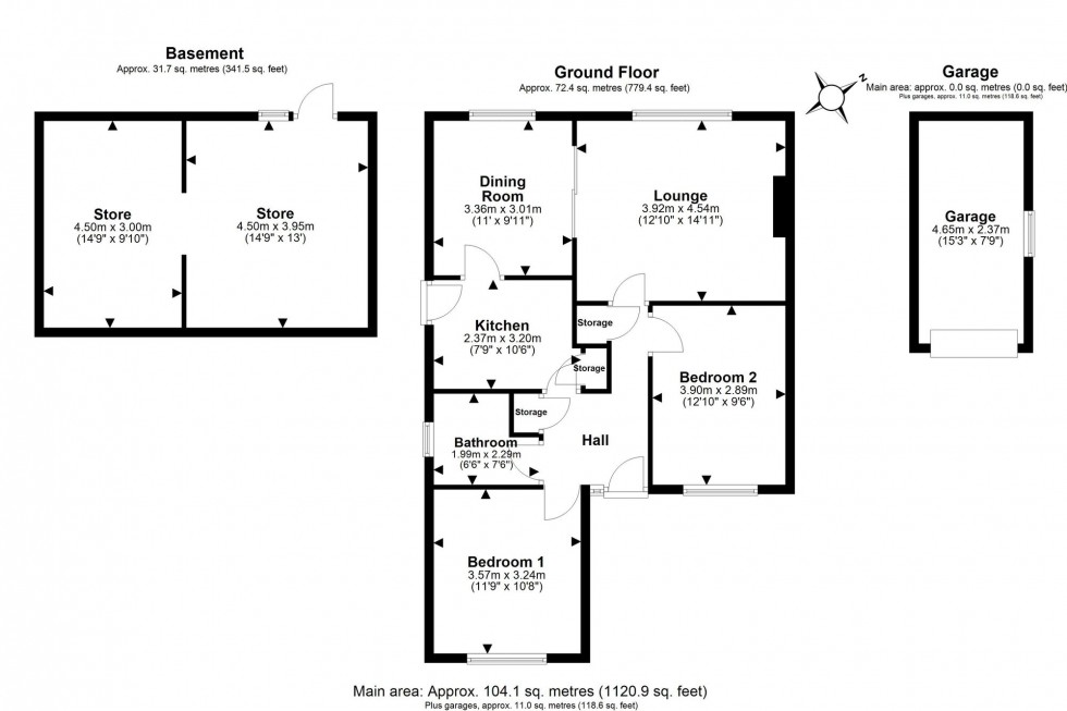 Floorplan for Hale View Road, Helsby, WA6