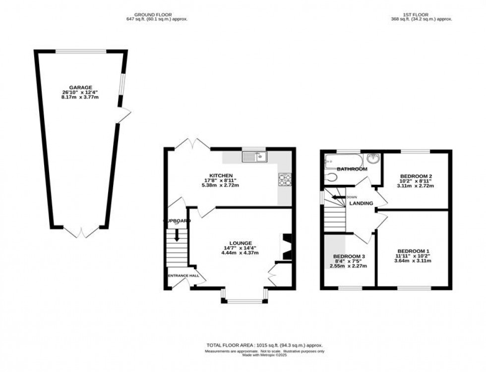 Floorplan for Warren Avenue, Knutsford
