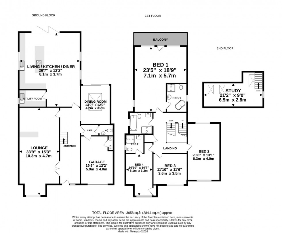 Floorplan for Shay Lane, Hale Barns, WA15