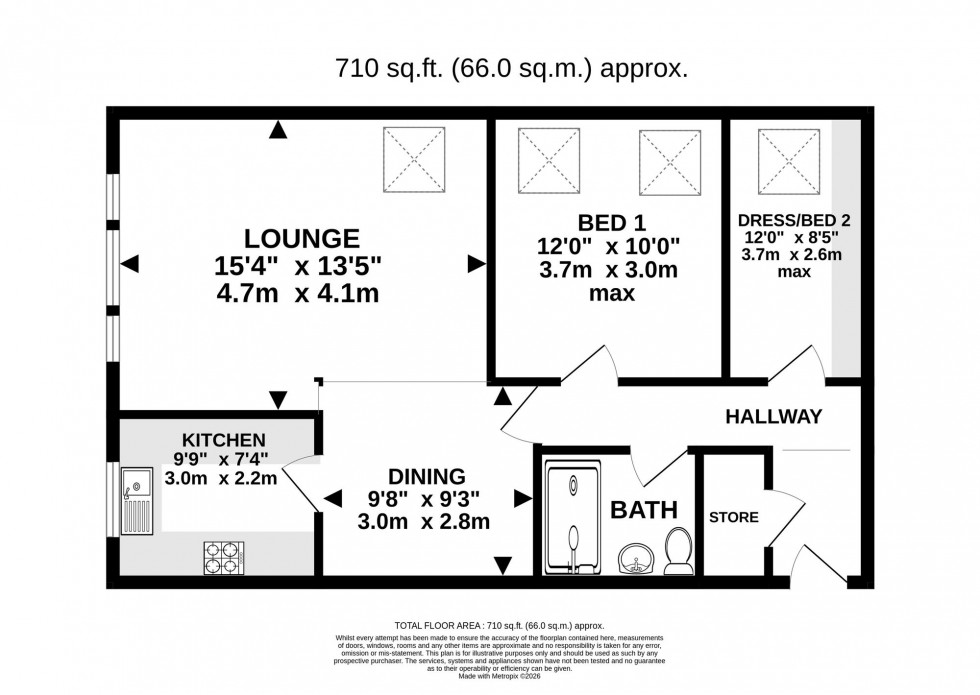 Floorplan for St. Margarets Road, Inglewood St. Margarets Road, WA14