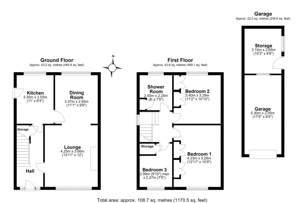 Floorplan for The Willows, Frodsham, WA6