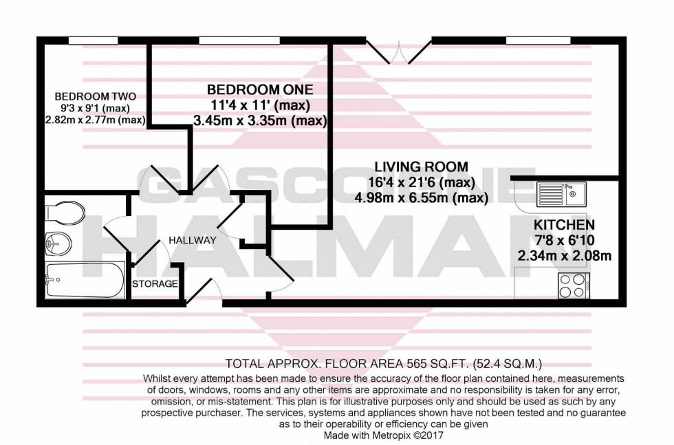 Floorplan for Springbank Court, Manor Road, Woodley, Stockport