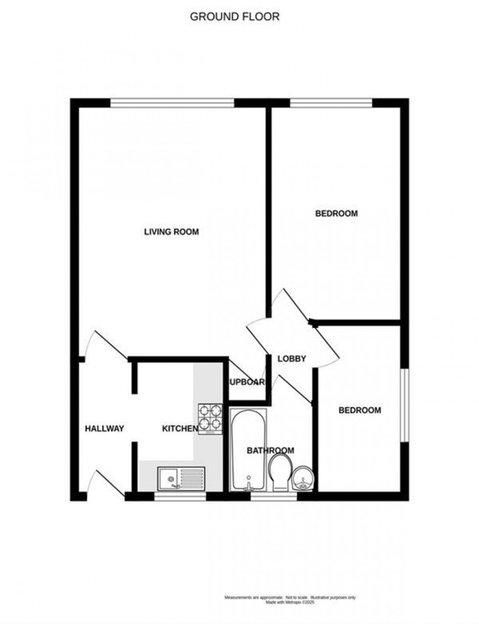 Floorplan for Green Lane, Heaton Norris, Stockport