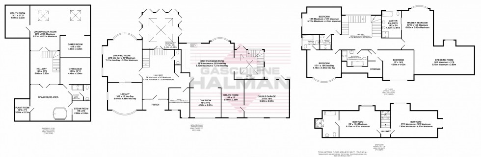 Floorplan for Broad Lane, Hale