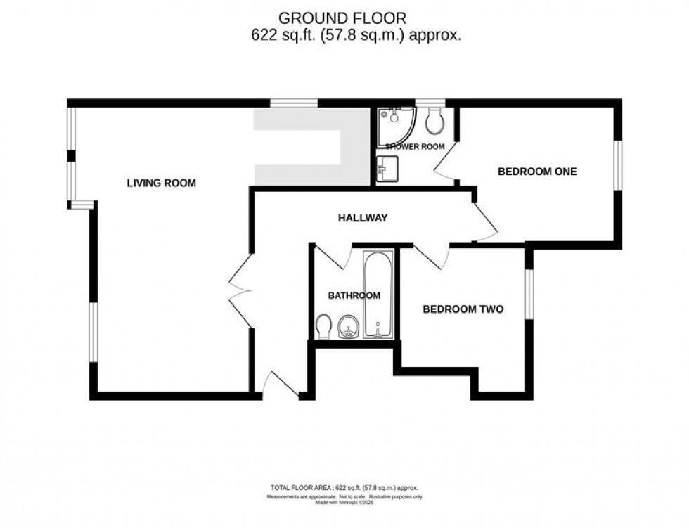 Floorplan for Manse House, Parsonage Road, Heaton Moor