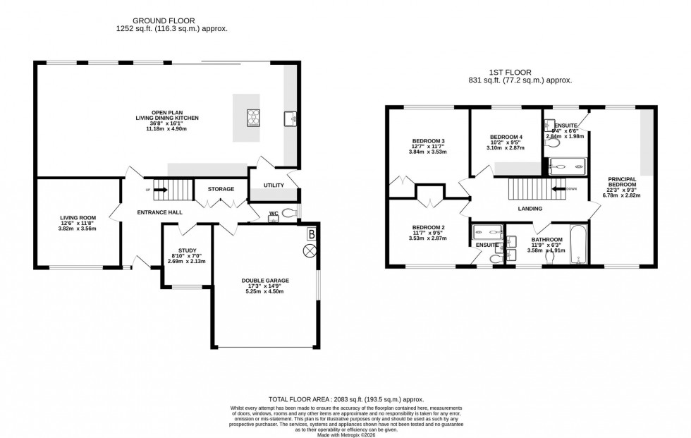 Floorplan for Summerfield Place, Wilmslow, SK9