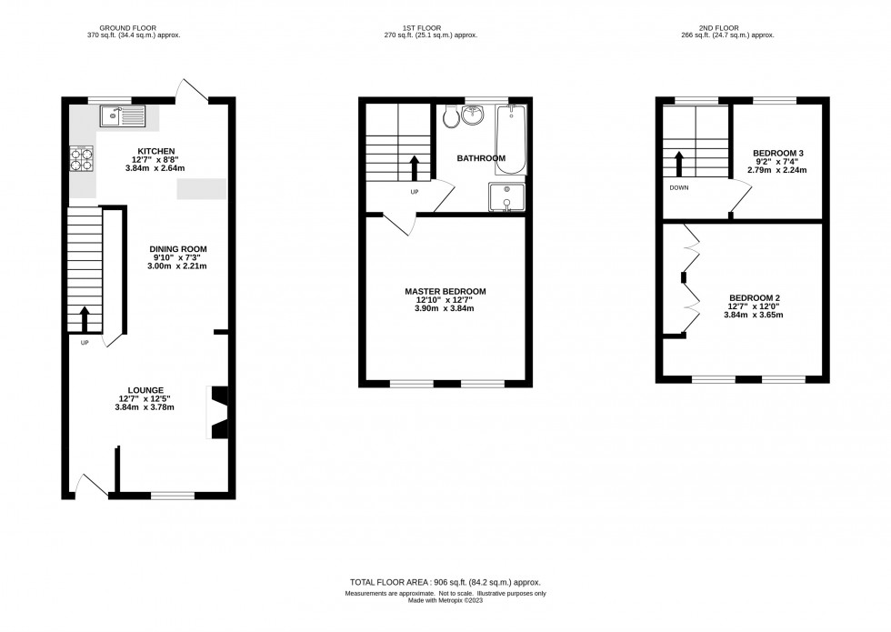Floorplan for The Village, Prestbury