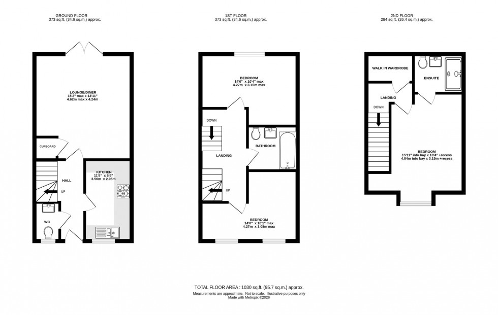 Floorplan for Holly Close, Holmes Chapel, CW4